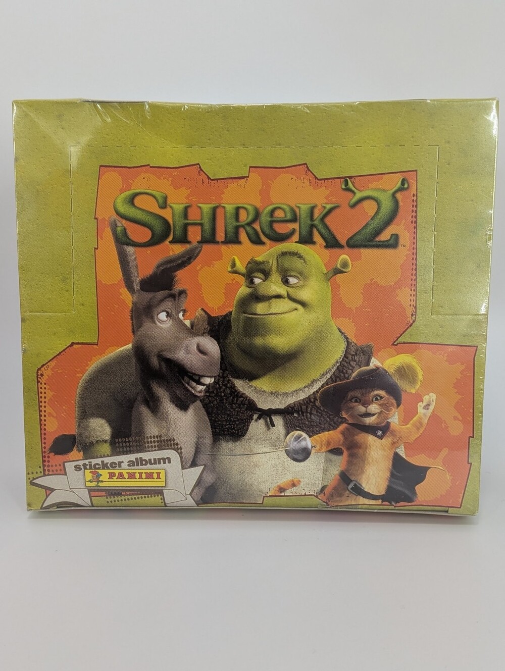 Shrek 2 Factory Sealed Sticker Box (48 packs)